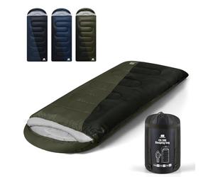 TANSTRIDER 0°C Winter XXL Sleeping Bags for Adults Cold Weather,Camping Sleeping Bag for Kids with Compression Sack,4 Season Camping Essentials Gear for Hiking,Traveling,Outdoor,Backpacking