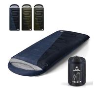 TANSTRIDER 0 Degree XXL Sleeping Bags for Adults Warm Weather,Camping Sleeping Bag with Compression Sack for Winter Hiking, Hunting,Traveling