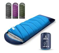 TANSTRIDER Sleeping Bags for Adults Cold Weather,3-4 Season 4lb Lightweight Sleeping Bag for Kids Girls Boys with Compression Sack,Camping Essentials Gear, Hiking,Travel,Backpacking,Outdoor & Indoor