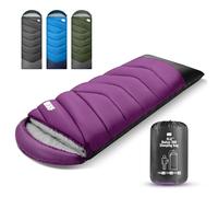TANSTRIDER Sleeping Bags for Adults Teens, 4 Season Camping Sleeping Bag Waterproof,Machine Washable Backpacking Gear for Cool Weather,Outdoor Tent Hiking,with Compression Sack,220x80cm,1.8kg