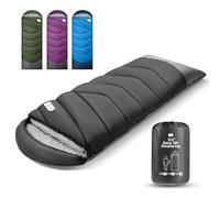 TANSTRIDER Sleeping Bags for Adults Teens, 4 Season Camping Sleeping Bag Waterproof,Machine Washable Backpacking Gear for Cool Weather,Outdoor Tent Hiking,with Compression Sack,220x80cm,1.8kg