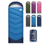 TANSTRIDER Sleeping Bags for Adults Warm Weather,3-4 Season 3lb Lightweight Sleeping Bag for Kids Girls Boys with Compression Sack,Camping Essentials Gear, Hiking,Travel,Backpacking,Outdoor & Indoor