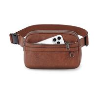 TANTOMI Bumbags for Ladies, Adjustable Anti Theft Crossbody Bag Wome for Work Travel Leisure - Brown