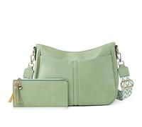 TANTOMI Crossbody Bags for Women Crossbody Purses and Women Wallet Vegan Leather Purses and Handbags for Everyday, Light Green
