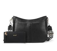 TANTOMI Crossbody Bags for Women Crossbody Purses and Women Wallet Vegan Leather Purses and Handbags for Everyday, Black