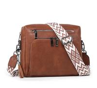 TANTOMI Crossbody Bags for Women - RFID Blocking MultiPockets Purses for Women PU Leather Shoulder Bag for Shopping Travel Work