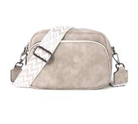 TANTOMI Crossbody Bags for Women, Women's Leather Purses Small Shoulder Cross body Handbags with Adjustable Wide Strap, 03-gray