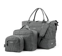 TANTOMI Travel Duffle Bag, Dark Gray, Travel
