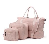 TANTOMI Travel Duffle Bag, Pink, Travel