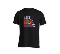 TANUVJXK ABC Lexicon of Love T Shirt Album 80's Pop Band Black XL