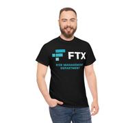 TANUVJXK FTX Risk Management Department T-Shirt Black M
