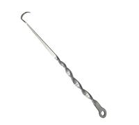 Tanxemery Food Flipper Reversible Hook, Grill Meat Hook - Grilling Meat BBQ Hook Turner Food, Meat Turner, Food Flipper Hook, Roasted Meat Hook for the Barbecue Kitchen
