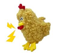 Tanxemery Interactive Dog Toys, Cute Plush Dog Toy with Bell - Washable Plush Duck Sheep Rabbit for Puppies and Medium Breeds Stress Relief and Interactive Play