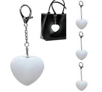 Tanxier 4 Pack Purse Light,Wallet Tote Bag Touch Sensing Light,LED Touch Activated Automatic Sensor Handbag, Heart Shaped Purse Lamp for Women
