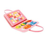 Tanxier Baby Activity Board,Felt Educational Toys | Sensory Book,for Boys Girls Ages 3-8 Travel Car Airplane Classroom Preschool Home Nursery Family Gathering