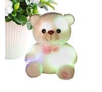 Tanxier Light Up Plush Toy, Colorful Glowing Cute Doll, Kids Soft Animal with LED Night Light, for Christmas Valentines Boys Girls Adults Home Sofa Nursery Office