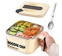 Tanxier Microwave Noodle Cooker - 1500ml Instant Leakproof Pot,Noodle Microwave Bowl Pasta Cooker | for Adults Home Kitchen Dorm College Office Cooking Soup Food Lunch Dinner