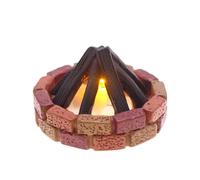 Tanxier Mini Night Light,Doll Furniture Realistic - LED Campfire Light Decoration | for Housewarming Birthday Bedroom Living Room Dorm Room Kitchen Apartment