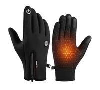 Tanxier Ski Gloves - Waterproof Full Finger Mittens | Insulated Work Gloves,for Cycling Dog Walking Mountaineering Sports Bicycle Skiing Snow Climbing