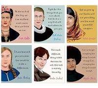 TANXM Powerful Women Print, Feminist Wall Art, Influential Women in History, Inspirational Women, Women Empowerment Wall Art, Icon Feminist Prints,Motivational Quotes Classroom Decor,No Frame,8"x10"