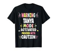 TANYA Personalized Women's Gift Custom TANYA T-Shirt