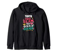 TANYA Personalized Women's Gift Custom TANYA Zip Hoodie