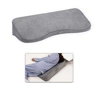 TANYOO Long Wedge Pillow for After Surgery Curved Shaped Turning Wedge Pillow for Side Sleeping Bedridden Patient Products to Prevent Bed Sore and Improve Healing Process No-Slip Bottom Height 5 inch