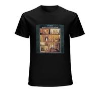 TANYOUPIN Men's Family Music in A Doll's House T-Shirt Black S