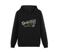 TANYOUPIN Smallville Kansas Hoodies Printed Sweatshirt Graphic Mens Pullover Hooded Black 3XL