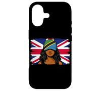 Tanzania Britain Flag Women Roots British Tanzanian Heritage Case for iPhone 17