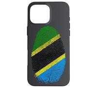 Tanzania Flag Fingerprint It is in my DNA Gift Tanzanians Case for iPhone 16 Pro Max