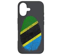 Tanzania Flag Fingerprint It is in my DNA Gift Tanzanians Case for iPhone 17