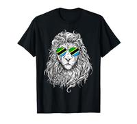 Tanzania Flag Lion Sunglasses Tanzania Gifts Love Tanzania T-Shirt