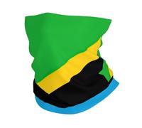 Tanzania Flag Print Neck Warmer Ultra-Soft, Stretchy Neck Gaiter Winter Neck Gaiter Warmer For Menand Women