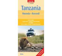 Tanzania - Rwanda - Burundi Nelles Map