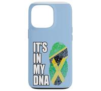 Tanzanian And Jamaican Vintage Heritage DNA Flag Case for iPhone 13 Pro