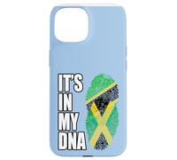 Tanzanian And Jamaican Vintage Heritage DNA Flag Case for iPhone 15