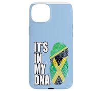 Tanzanian And Jamaican Vintage Heritage DNA Flag Case for iPhone 15 Plus