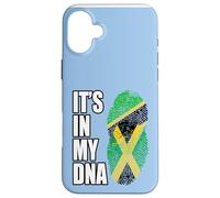 Tanzanian And Jamaican Vintage Heritage DNA Flag Case for iPhone 16 Plus