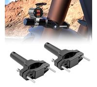 TANZEDMI Motorcycle Headlight Bracket, Universal Spotlight Extension Pole, Motorcycle Spotlights Mounting Brackets, Frame Support Extension Bracket Fixed Light Bracket Mount, 20mm -54mm(2Pcs)