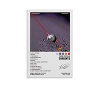 Tanzem Tame Impala Currents Album Cover Poster - Decorative Canvas Wall Art - Modern Family Bedroom Decor - 08x12inch (20x30cm)