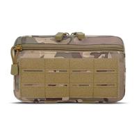 Tanzueji Tactical Molle Admin Pouch | Utility EDC Tool Pouch Bag | Backpack Strap Pouch | Battle Belt Accessories Pouch for Chest Vest Waist Gear