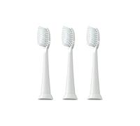 TAO Clean Sonic Electric Toothbrush Replacement Heads (3-Pack) - Super Nova White - Replacement Heads for The TAO Clean Electric Toothbrush and Docking Station