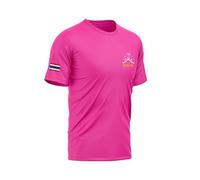 TAO MARTIAL Muay Thai T-Shirt Quick Dry Lightweight Breathable Sport Tshirt, ST222 (Pink, Size M)