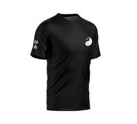 TAO MARTIAL Wing Chun Kung Fu T-Shirt Quick Dry Lightweight Breathable Sport Tshirt, ST222 (Black, Size XL)