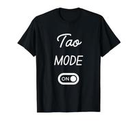 Tao Mode On Name Value Graphic T-Shirt, Men, Black, S