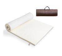 TAO ONE Portable Roll-Up Foam Camping Mattress - Twin Size Cot Ped with Carry Bag, Comfortable Lightweight Sleeping Pad for Travel, Tent, Car, Floor, and Guest Use