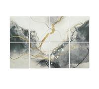 Tao.space 8 Pack Art Acoustic Panels,16’’x 12’’ x 0.4’’ Soundproof Wall Panels With Self-adhesive,Decorative Acoustical Wall Panels For Home,Office,Recording Studio,Cinema(Golden Years)