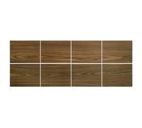 Tao.space 8 Pack Art Acoustic Panels,16’’x 12’’ x 0.4’’ Soundproof Wall Panels With Self-adhesive,Decorative Acoustical Wall Panels For Home,Office,Recording Studio,Cinema(Red Oak)