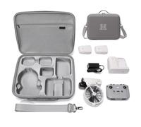 TaoAcc Case for DJI Flip, Portable Waterproof Case for RC-N3/RC 2 Remote Control Batteries Compatibility DJI Flip Fly More Combo, gray, For Flip(RC-N3)